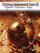 CHRISTMAS INSTRUMENTAL SOLOS POPULAR SONGS VIOLIN BK/CD-P.O.P. cover